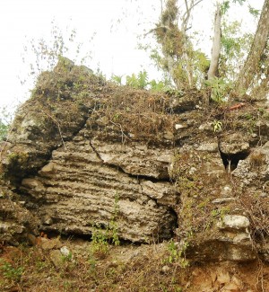 Vestigios arqueológicos en la localidad El Castillo.